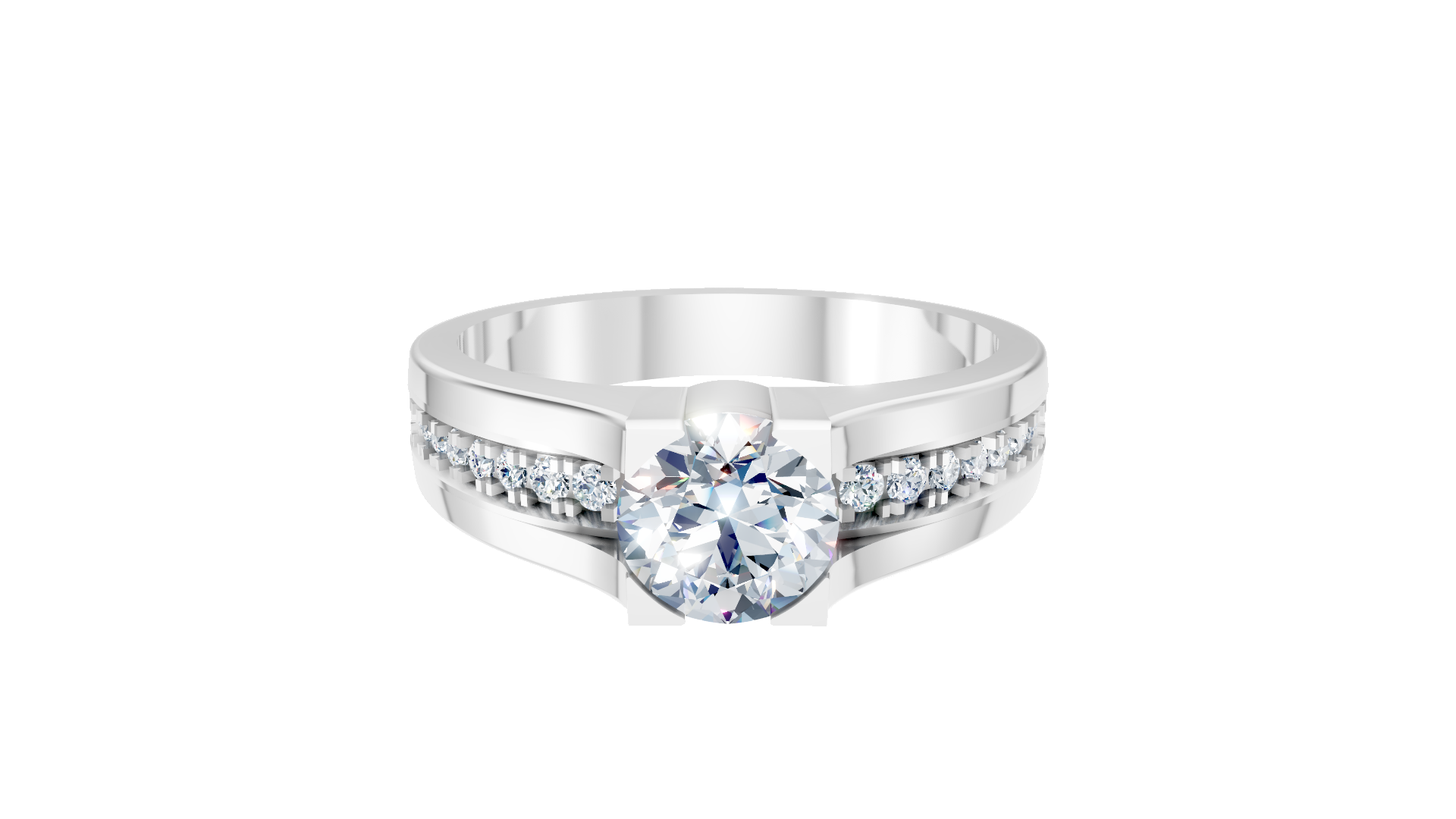Round Diamond Engagement Ring