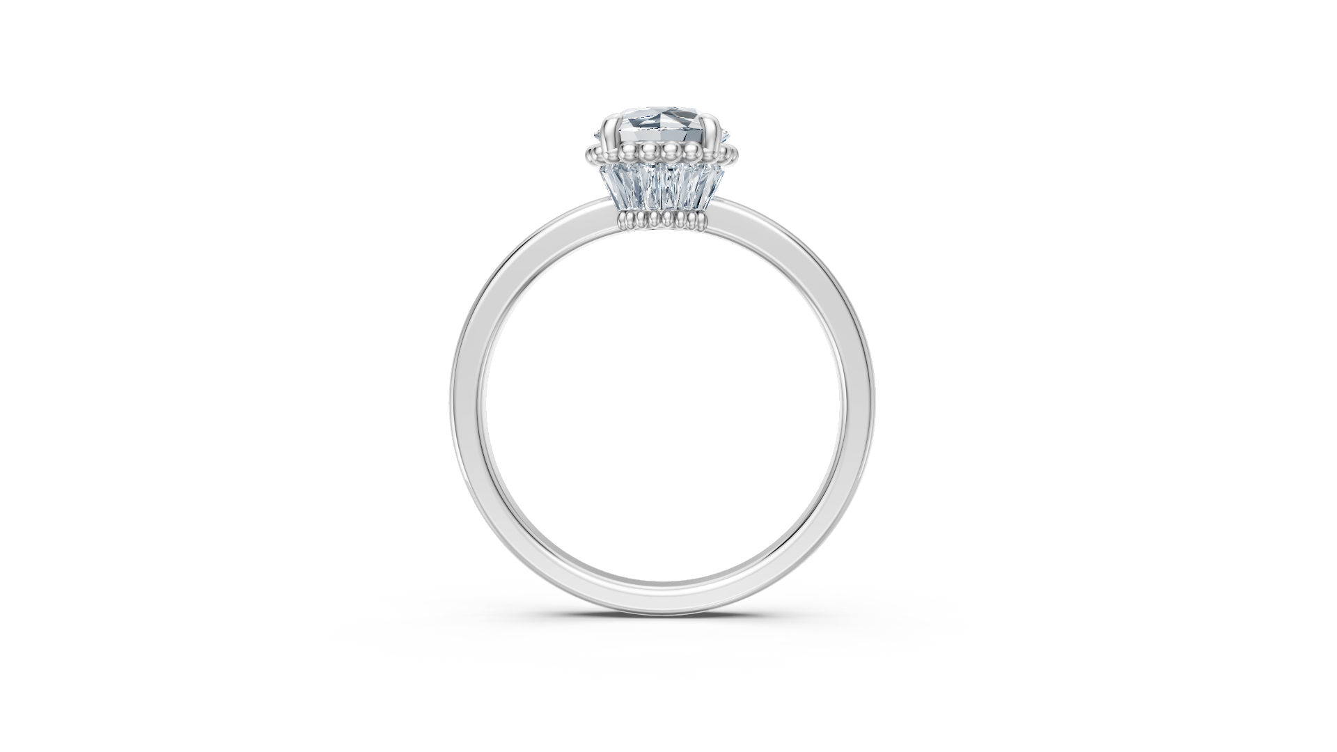 Vintage Crown Silver Ring