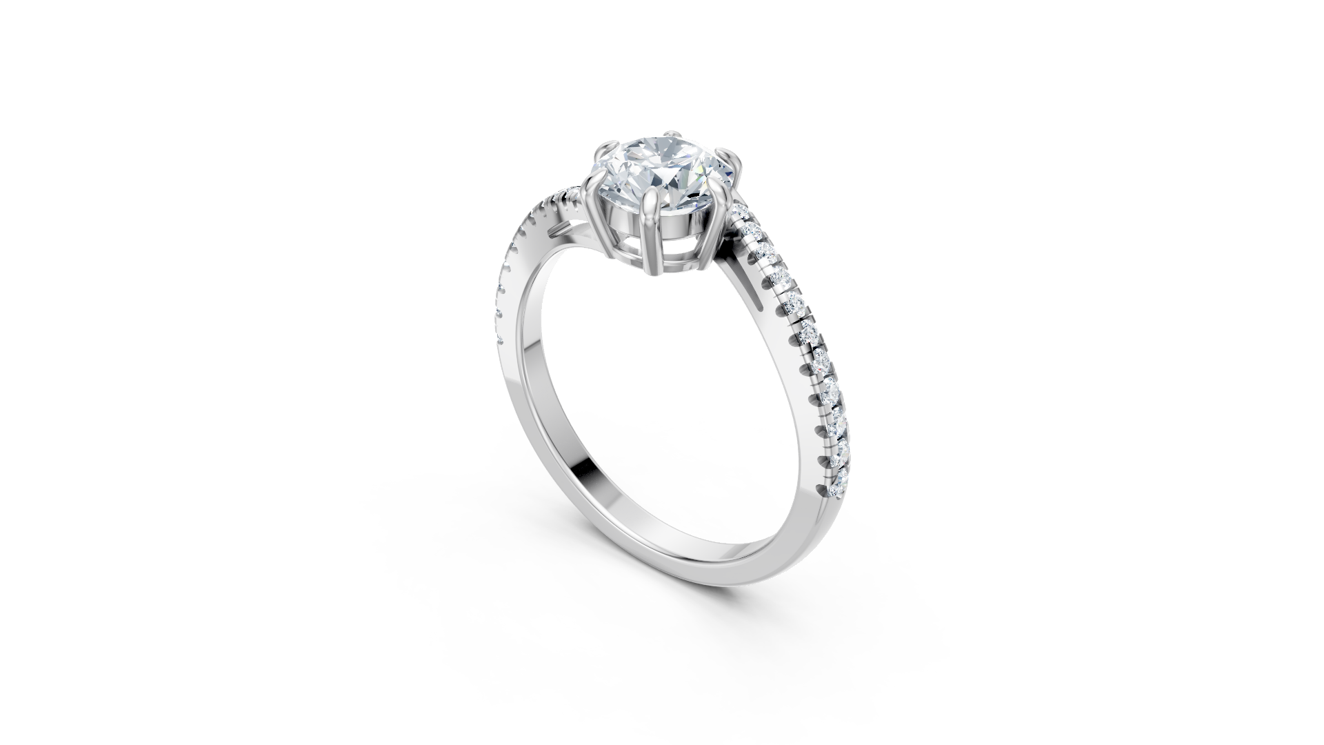 Sterling Silver Bypass Ring