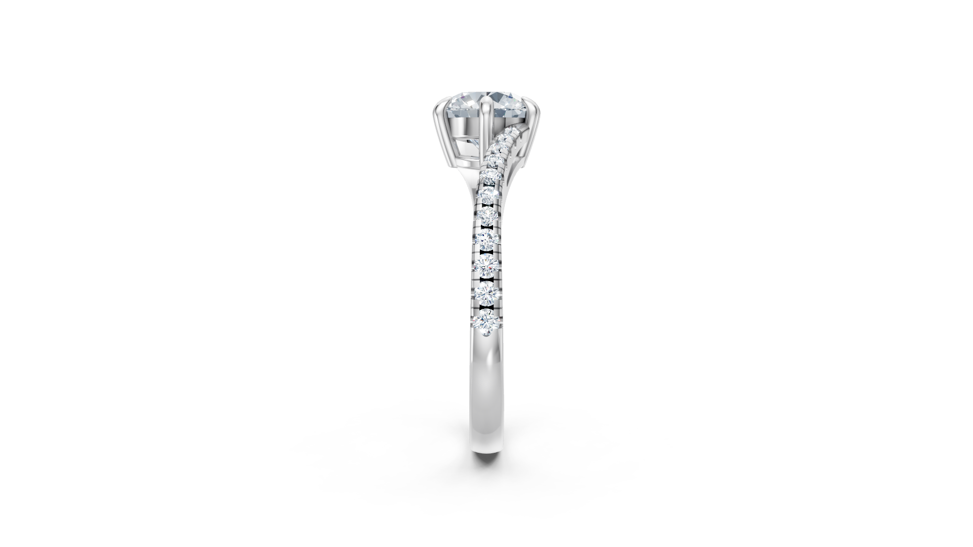 Sterling Silver Bypass Ring