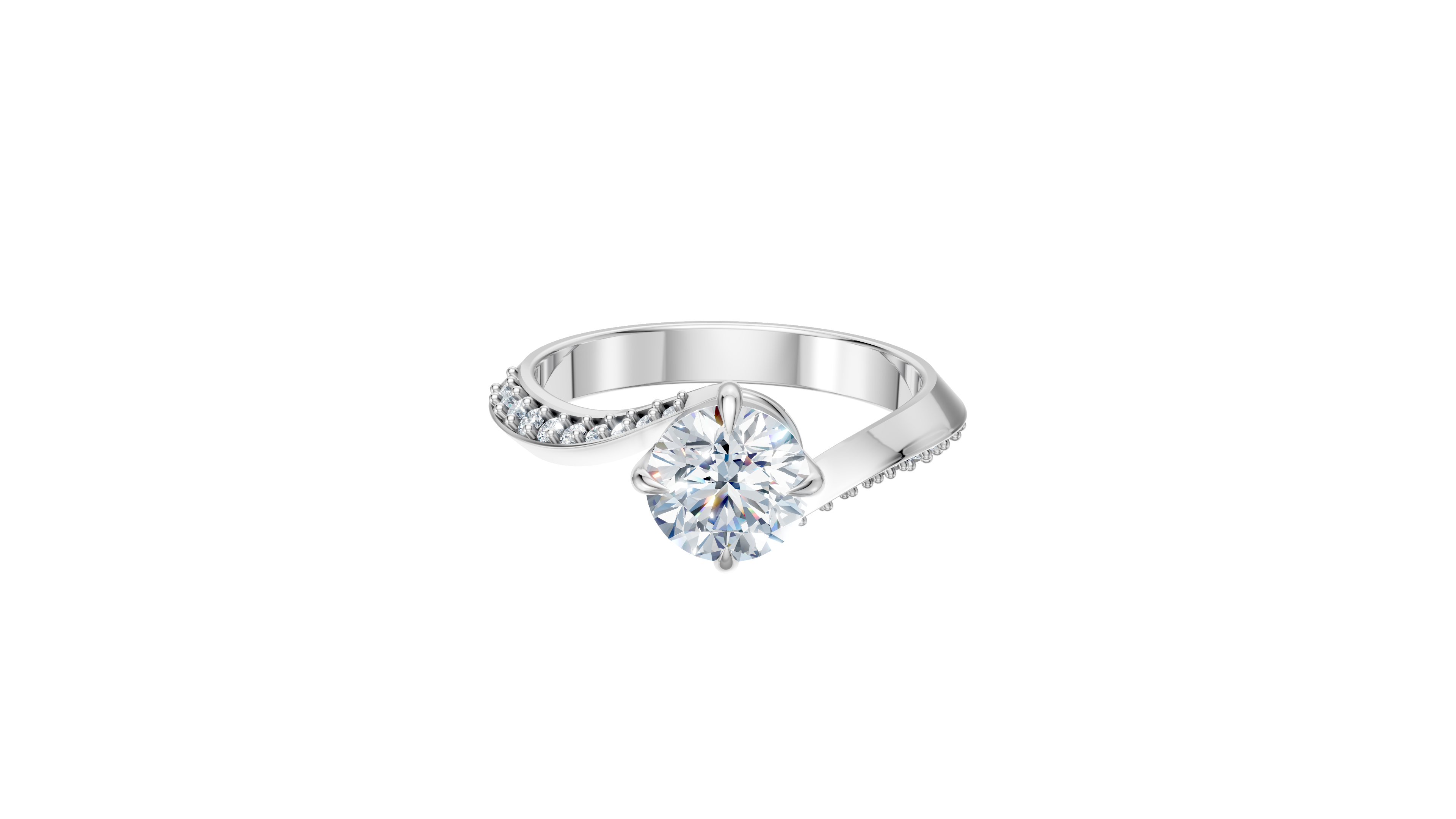 silver-wave-solitaire-ring